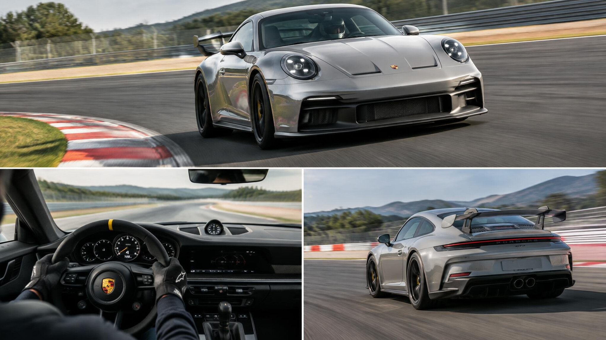 porsche 911 on track