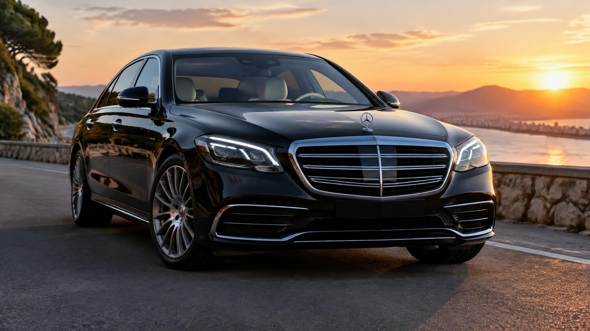 luxury car exterior