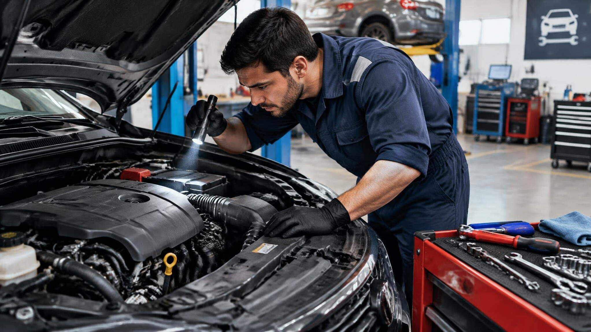 car engine check